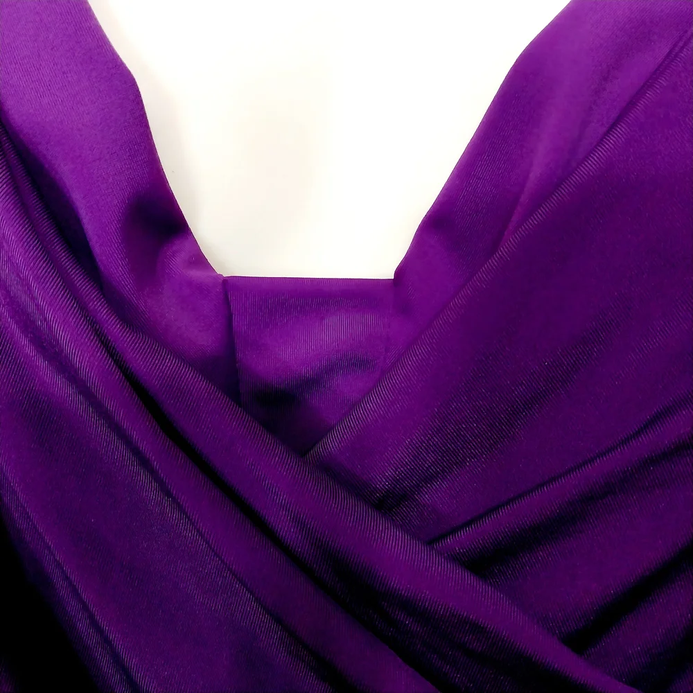 🔵BOGO FREE🔵 Jantzen Classics One Piece Swimsuit Purple Sz 18 - Picture 2 of 7